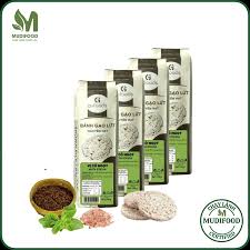 Bánh gạo lứt ăn kiêng GUfoods (75g/170g/300g) - Vị hữu cơ hạt chia